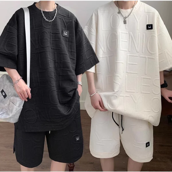 cn-11134207-7ras8-m22aoqiee4976e-1.webp Unisex Tshirt for Men Waffle mens Oversize summer fashion
