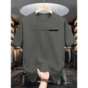 sg-11134201-7rdxs-mdojvax1w5x863.webp Ain Fashion Unisex Casual Crew Neck TShirt with Facing the Future DTF Print Cotton Fabric Tee